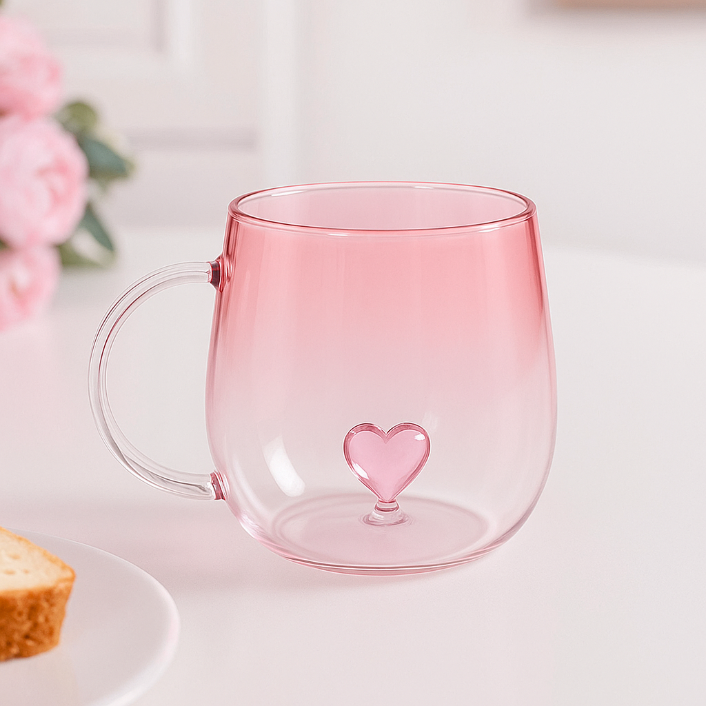 Blush Heart Ombre Mug