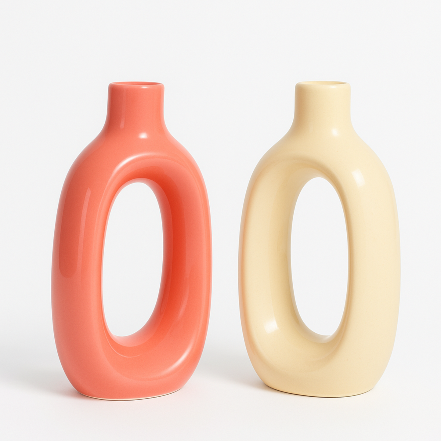 Hollow Loop Vases (Set of 2)