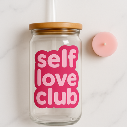 Self Love Club Tumbler With Lid