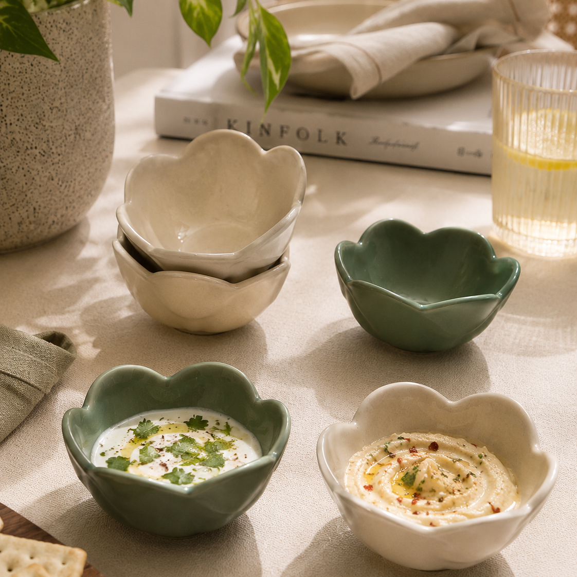 Sage & Sand Bloom Bowl