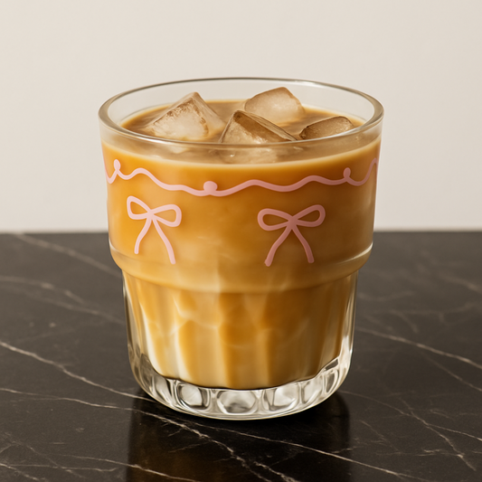 Small Bow Glass - Printed