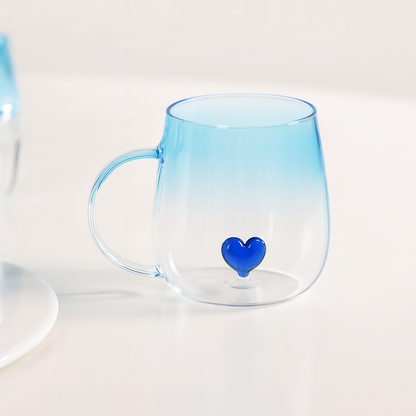 Sky Heart Ombré Mug