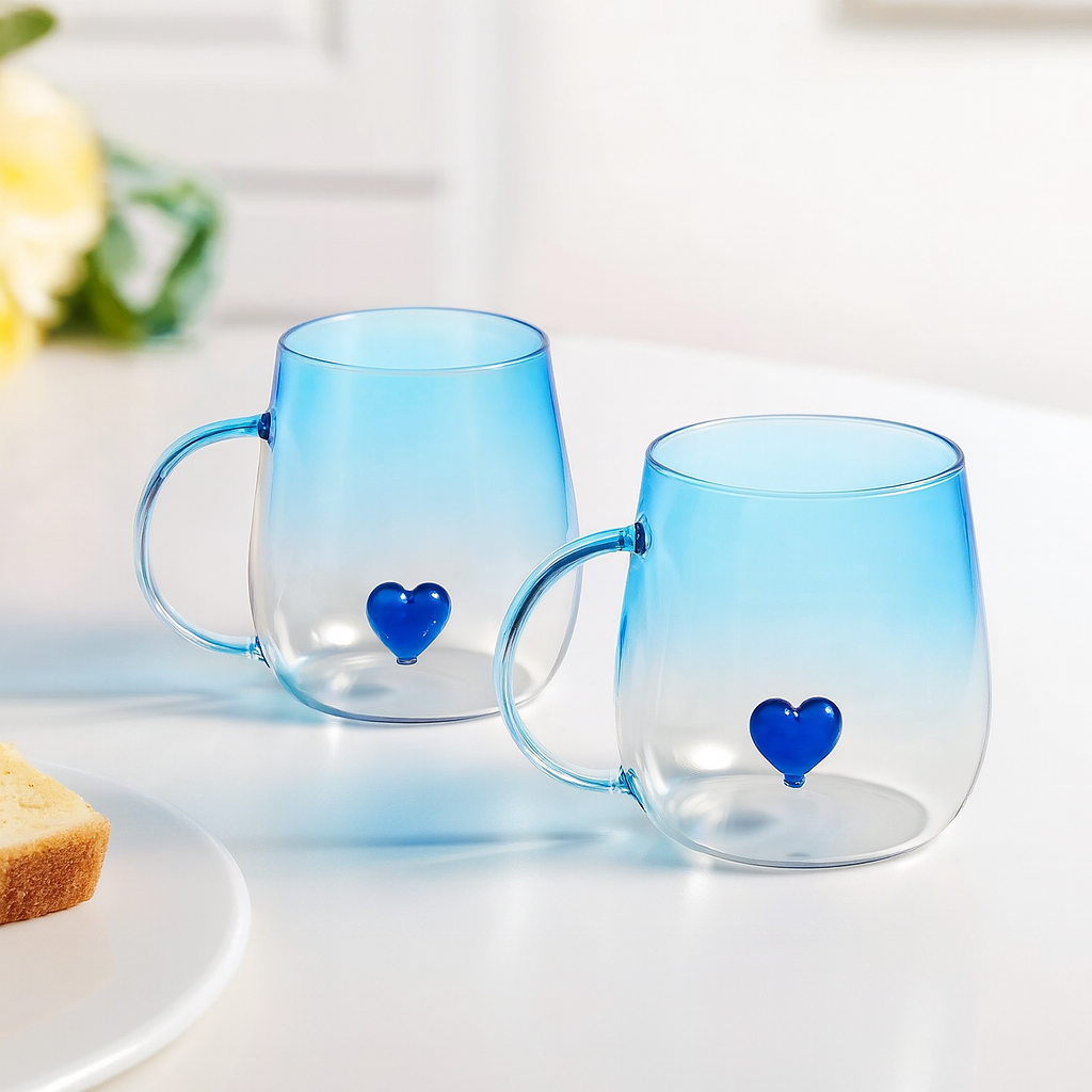 Sky Heart Ombré Mug