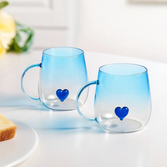 Sky Heart Ombré Mug