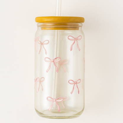 Bow Tumbler With Lid