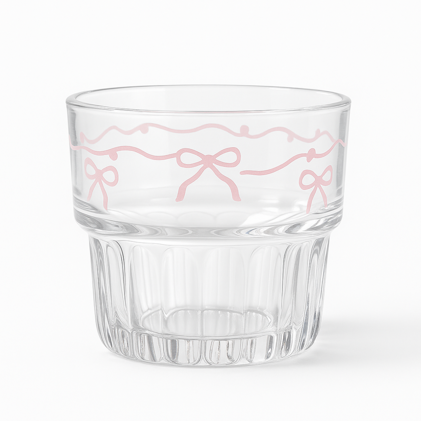 Small Bow Glass - Printed
