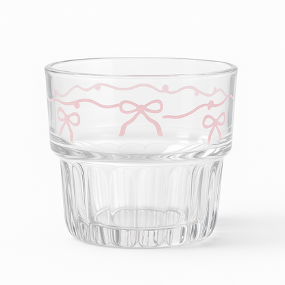 Small Bow Glass - Printed