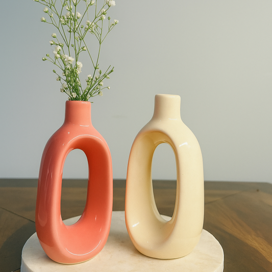 Hollow Loop Vases (Set of 2)