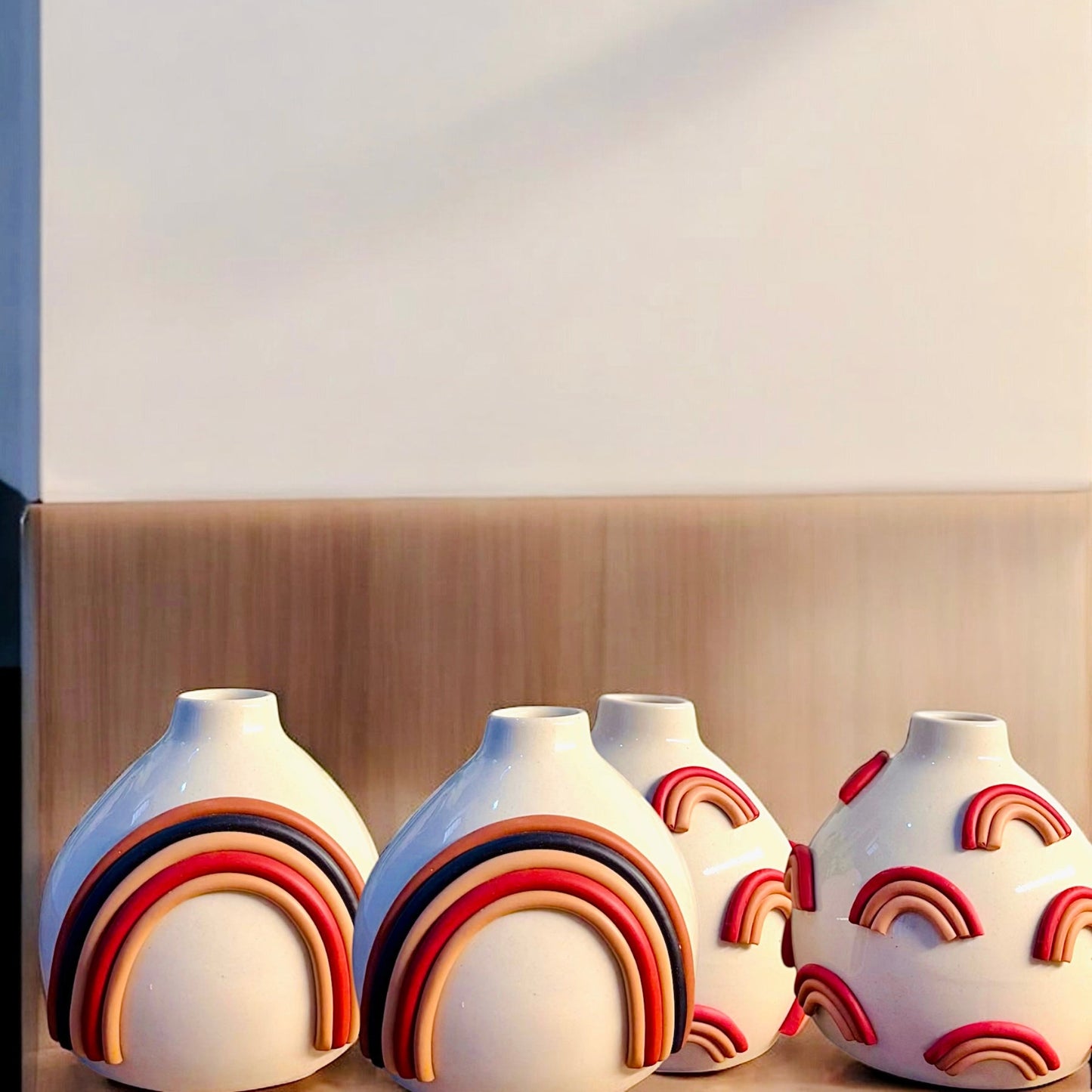 Rainbow Muse Vases (Set of 2)