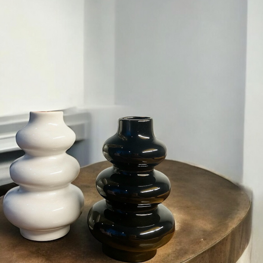 Spiral It Vases (Set of 2)